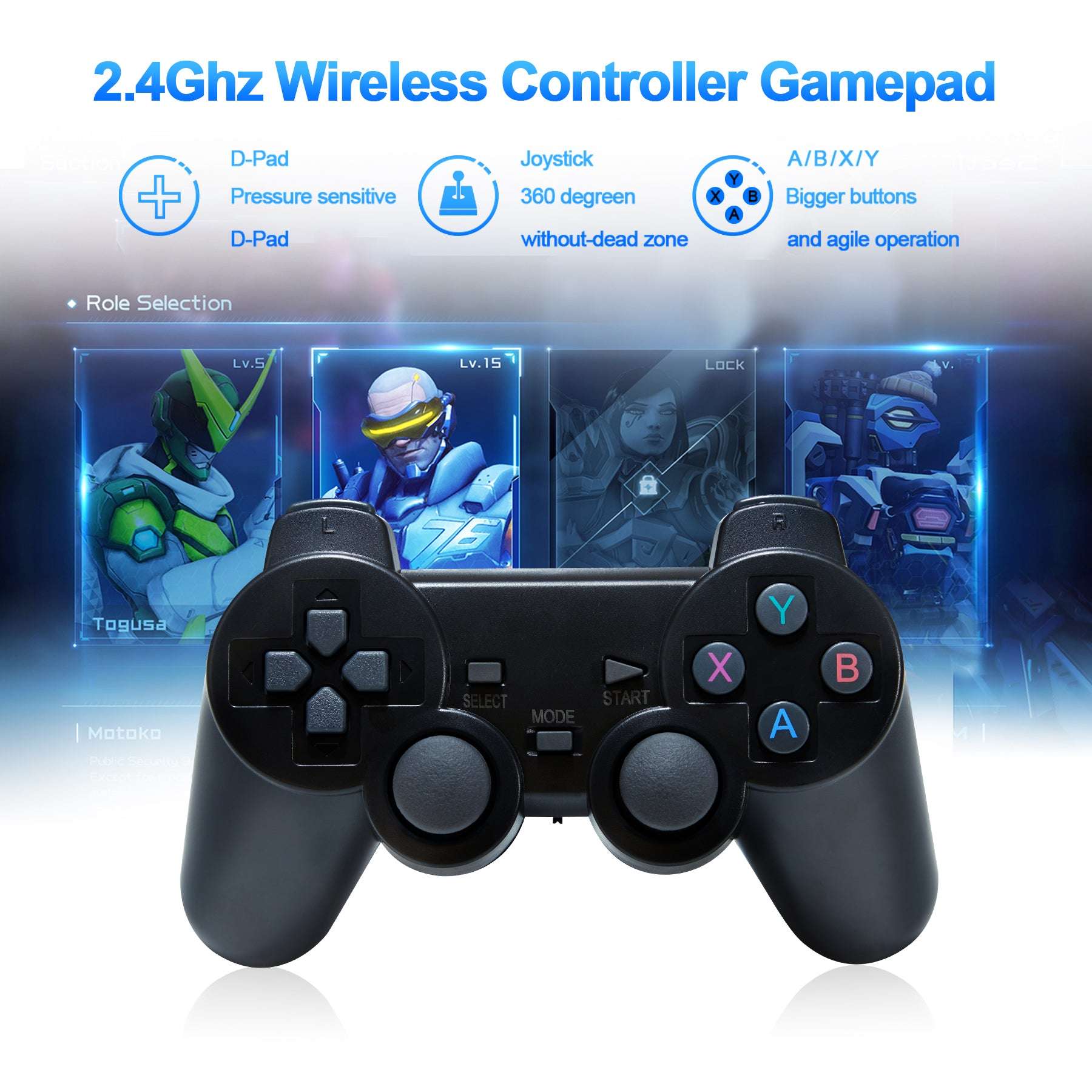 AMPOWN GD10 Retro Handheld Game Controller