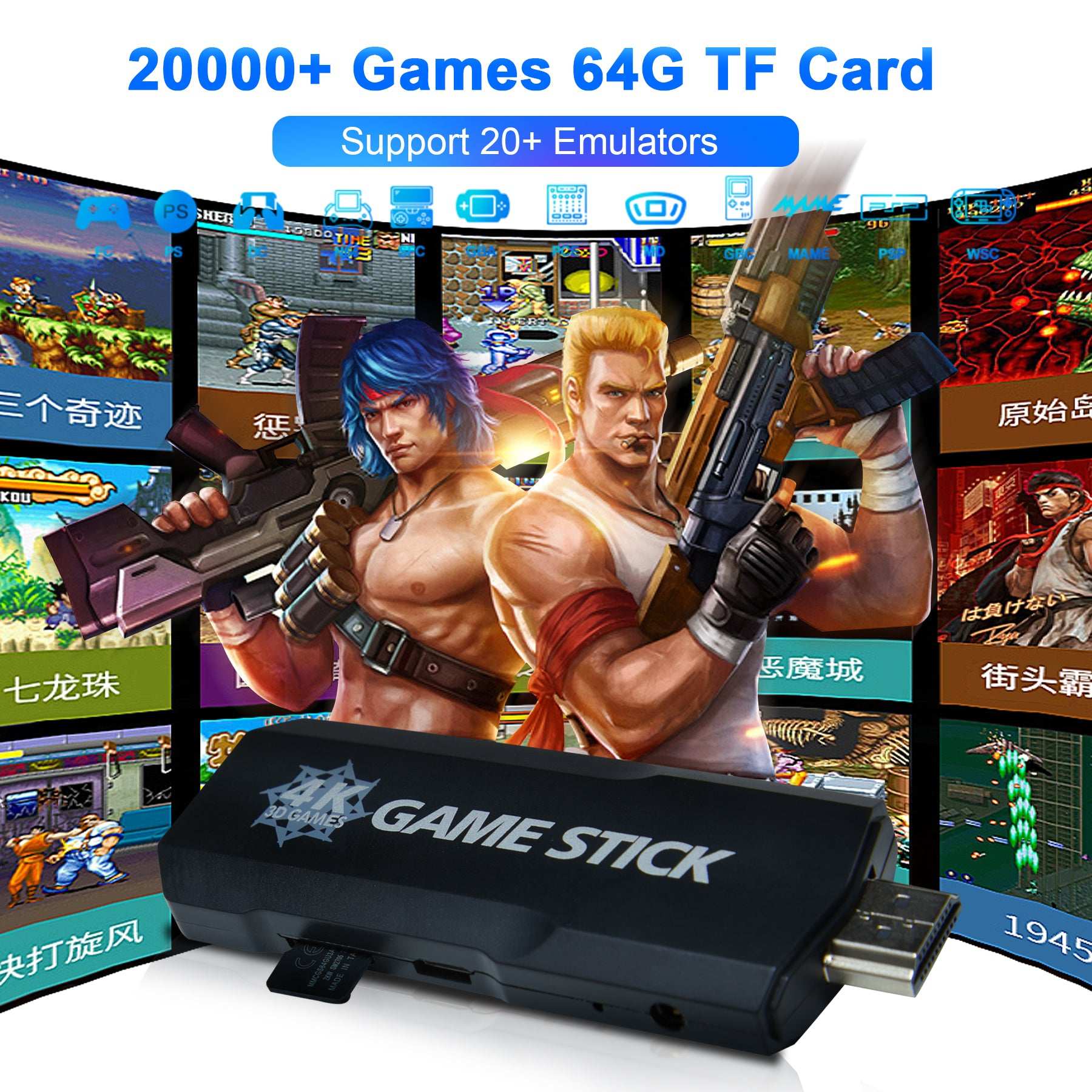 AMPOWN GD10 Retro Handheld Game Controller