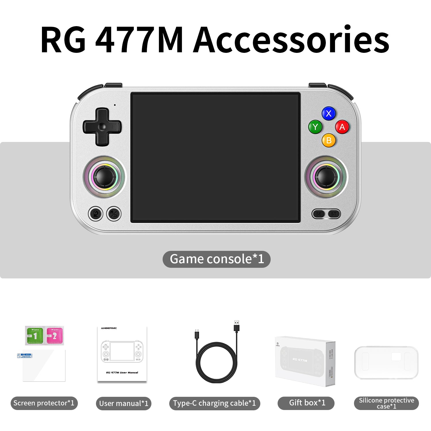 ANBERNIC RG 477M Portable Handheld Game Console