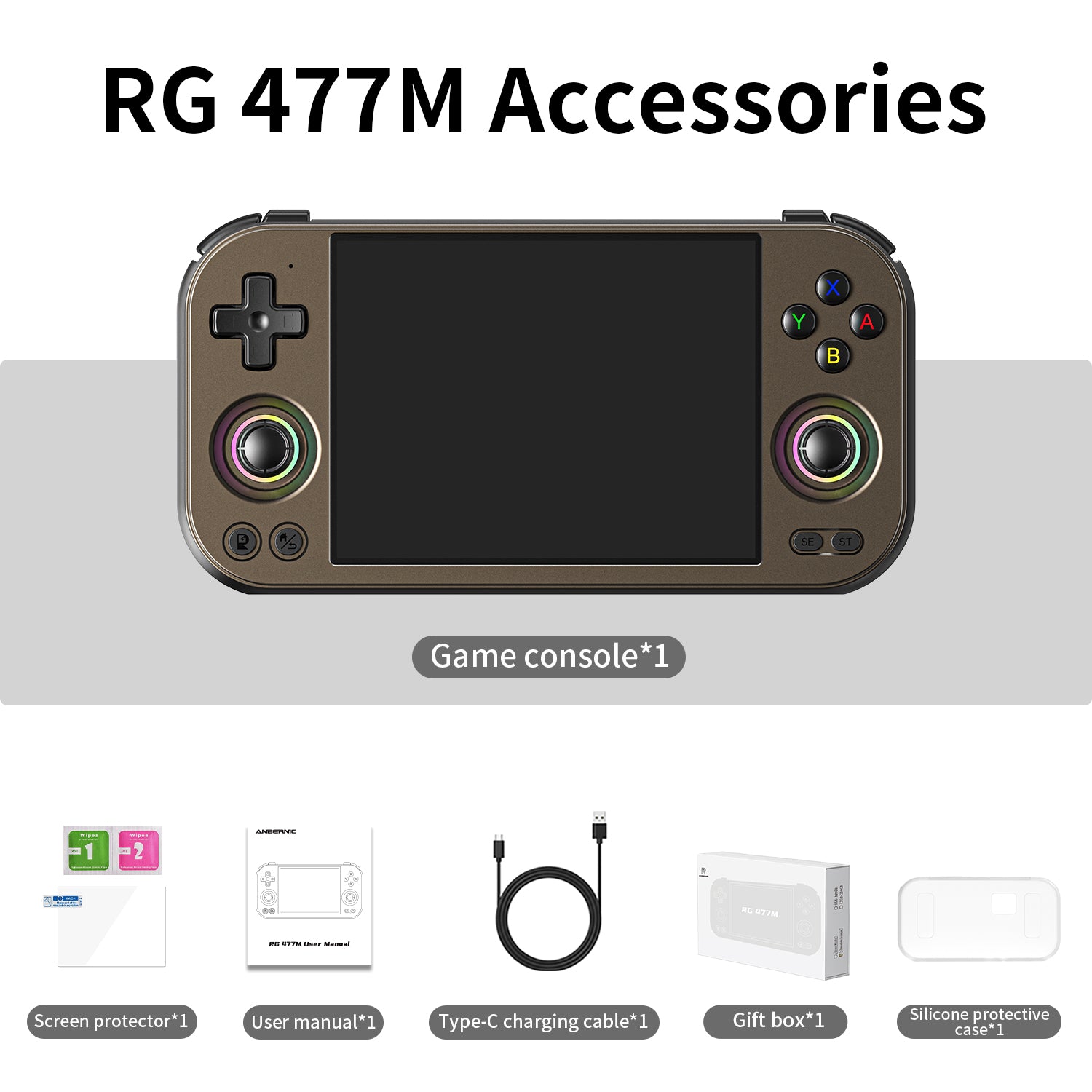ANBERNIC RG 477M Portable Handheld Game Console