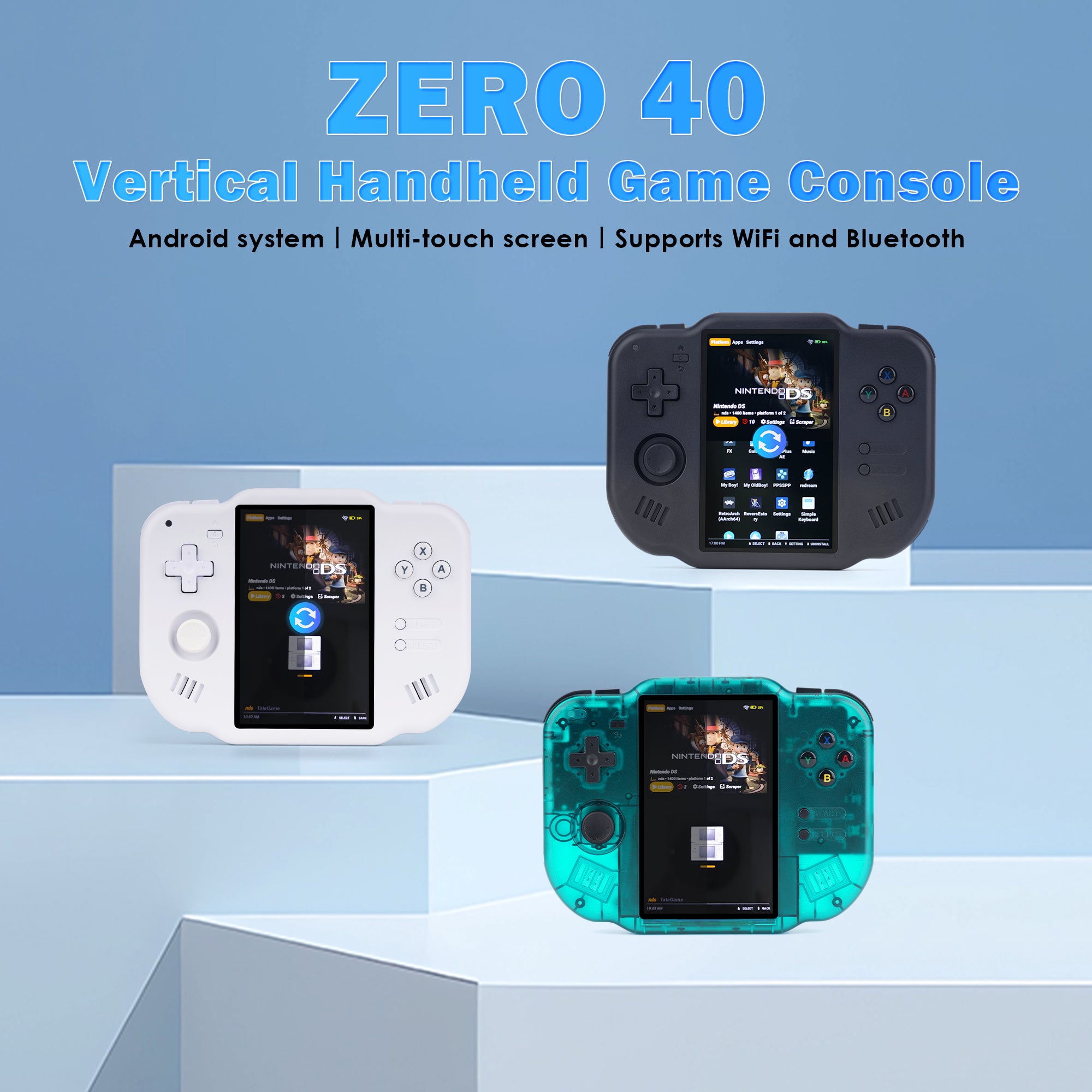 AMPOWN Zero 40 Handheld Gaming Console