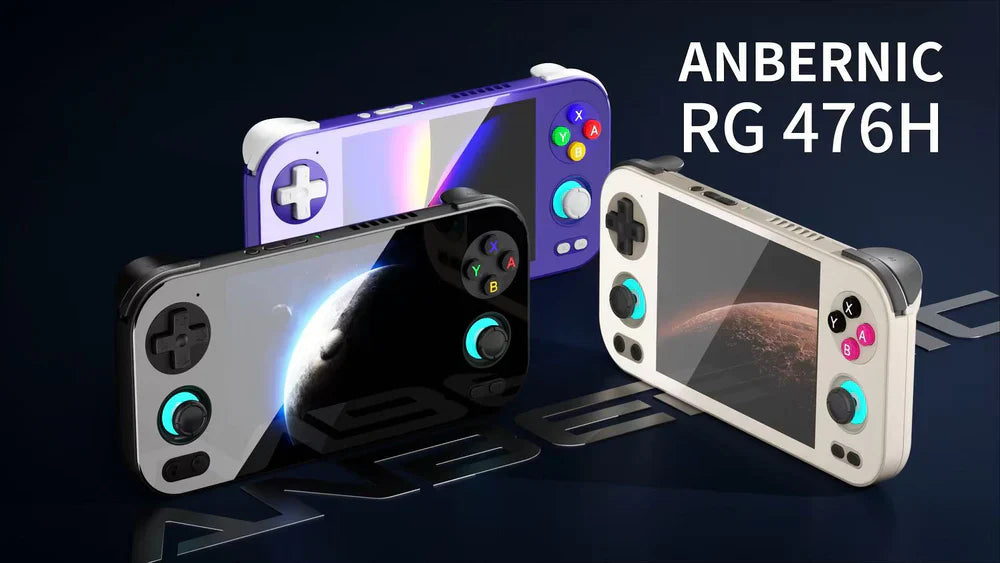 🕹️Unveiling the RG 476H: ANBERNIC’s First Full-Screen Handheld！