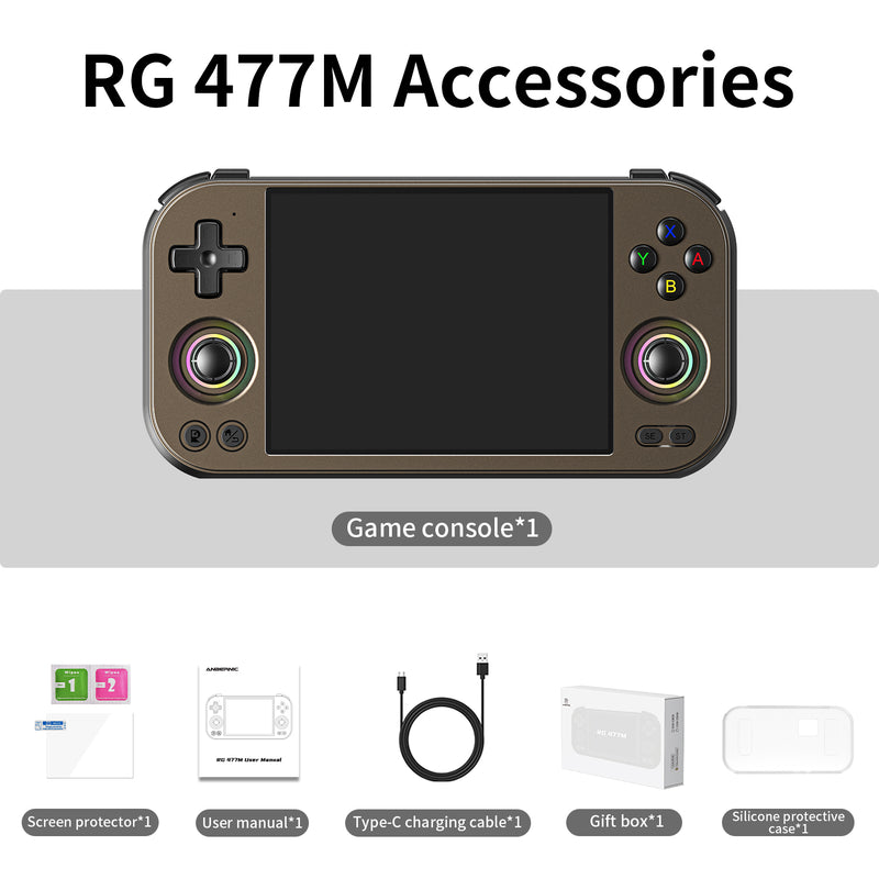 ANBERNIC RG 477M Portable Handheld Game Console