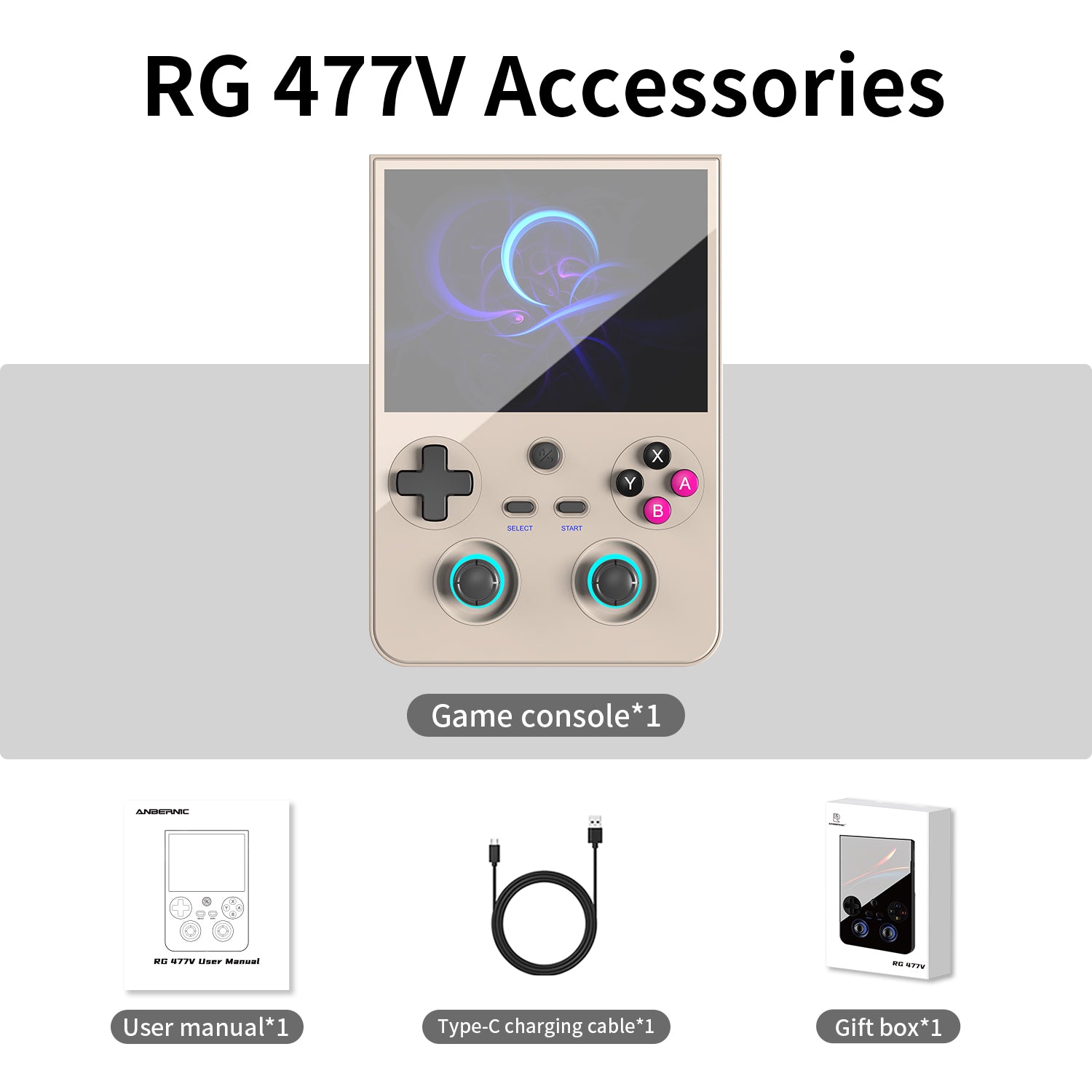 ANBERNIC RG 477V Handheld Gaming – AMPOWN