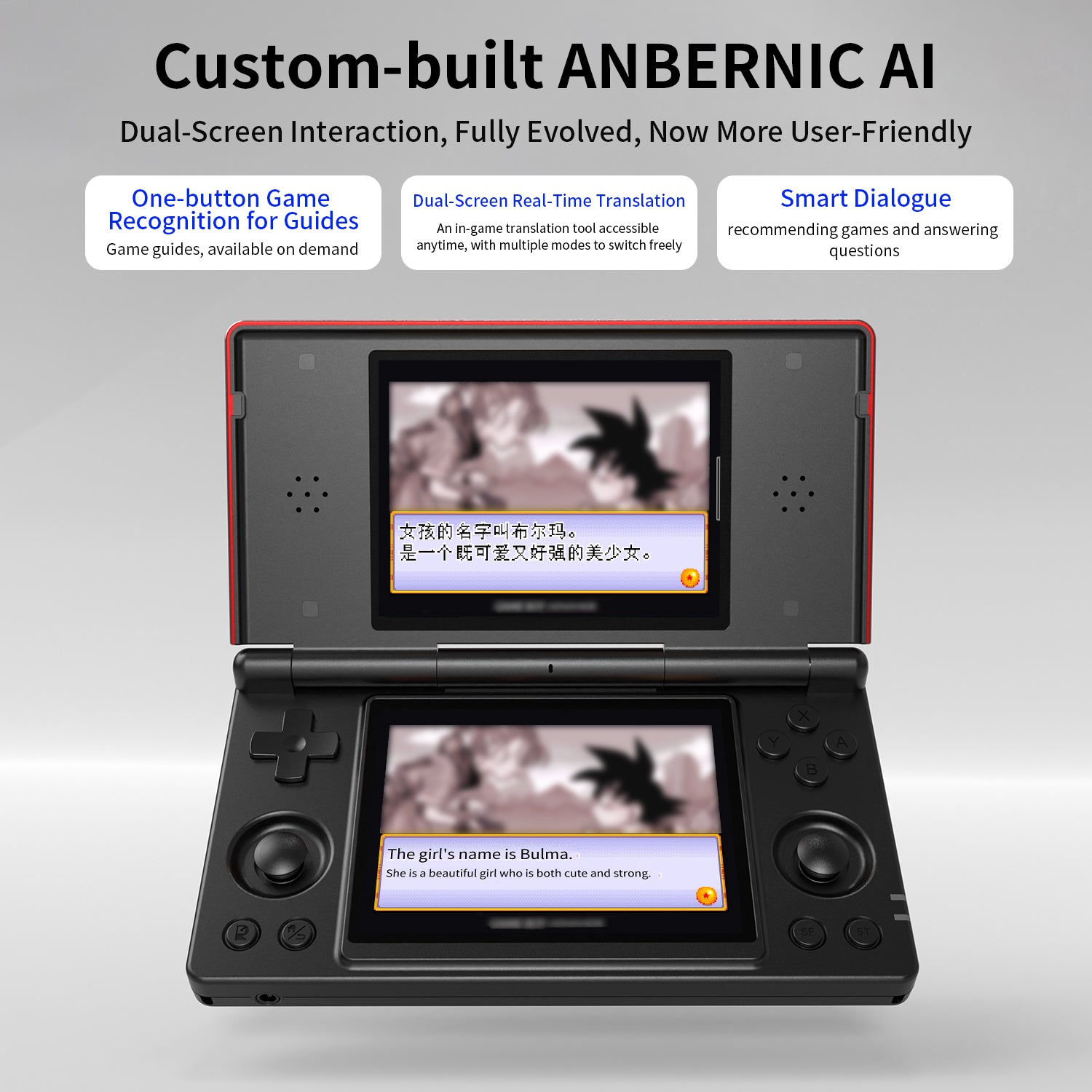 ANBERNIC RG DS Flip-top Game Console
