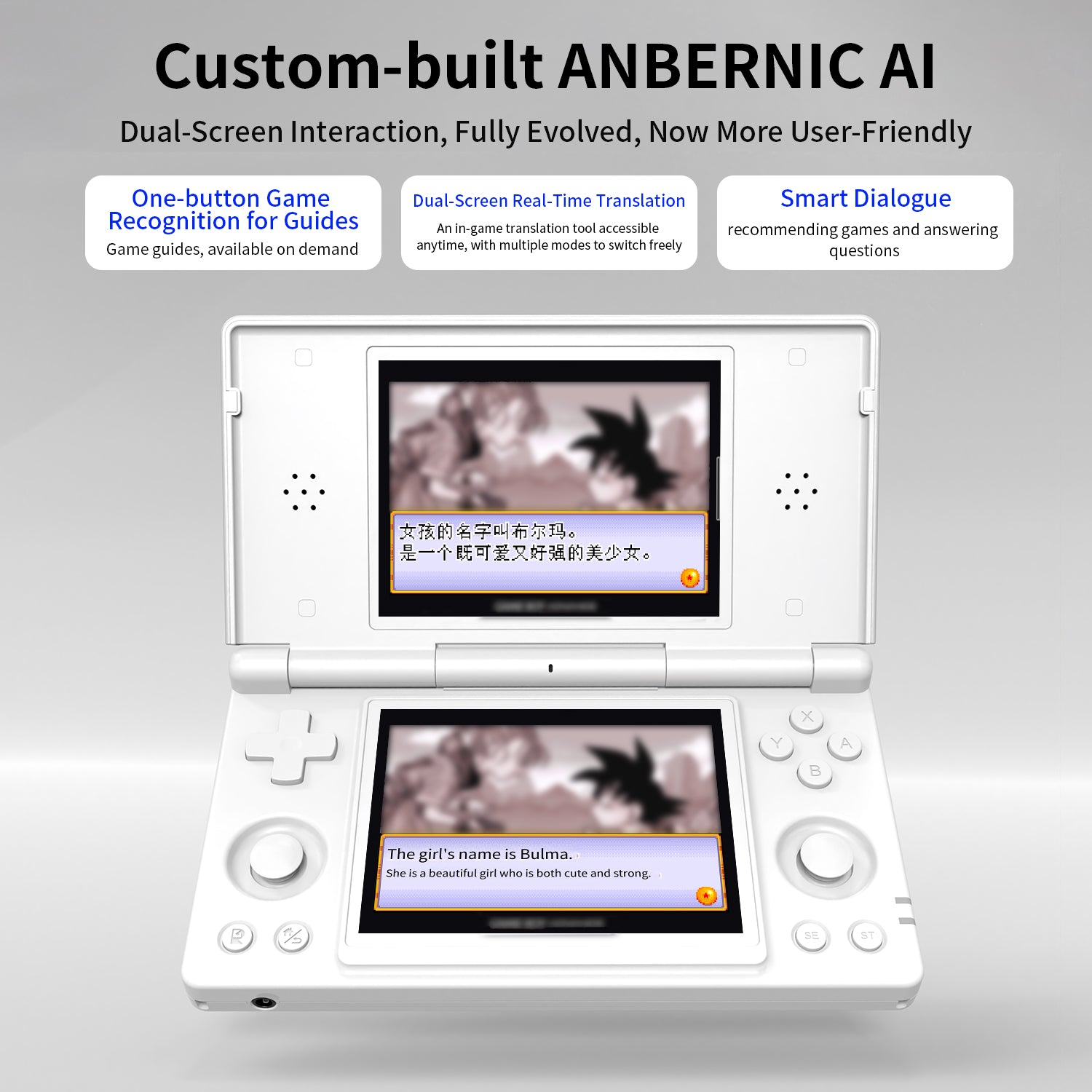 ANBERNIC RG DS Flip-top Game Console